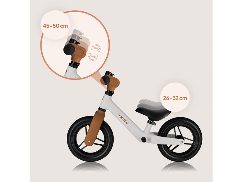 Беговел Lionelo TONI BEIGE SAND, Фото 5