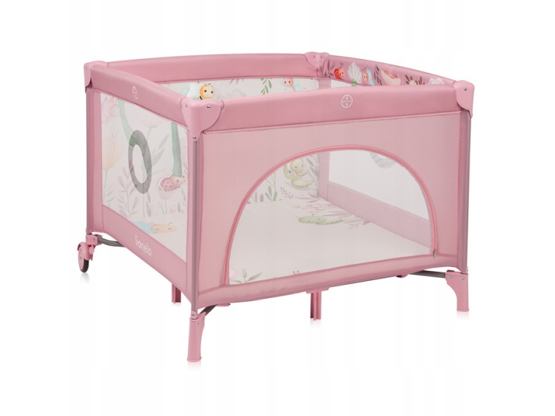 Манеж Lionelo MILLE PLUS PINK, Фото 1