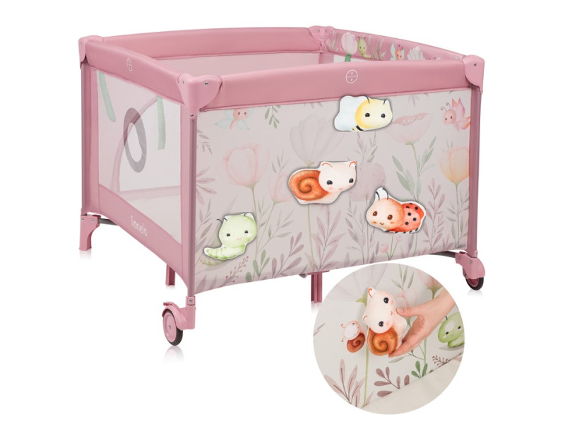 Манеж Lionelo MILLE PLUS PINK, Фото 6
