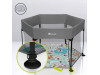 Манеж Lionelo ROEL PLUS GREY MULTICOLOR, Фото 6