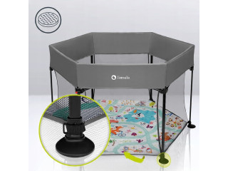 Манеж Lionelo ROEL PLUS GREY MULTICOLOR