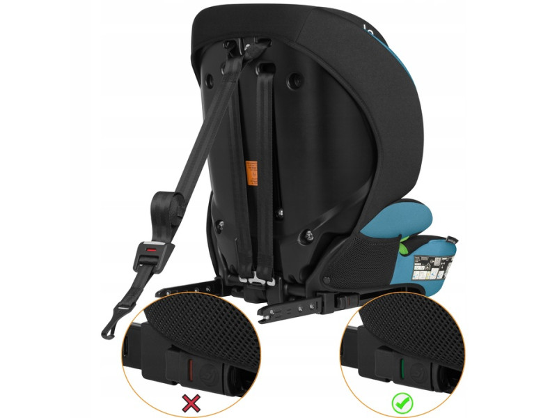 Дитяче автокрісло Lionelo  LEVI  FIX I-SIZE BLUE COBALT, Фото 7