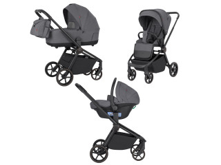 Коляска універсальна CARRELLO Epica CRL-8511 (3in1) Iron Grey /1/