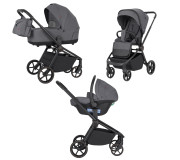 Коляска універсальна CARRELLO Epica CRL-8511 (3in1) Iron Grey /1/