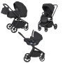 Коляска універсальна CARRELLO Epica CRL-8511 (3in1) Space Black