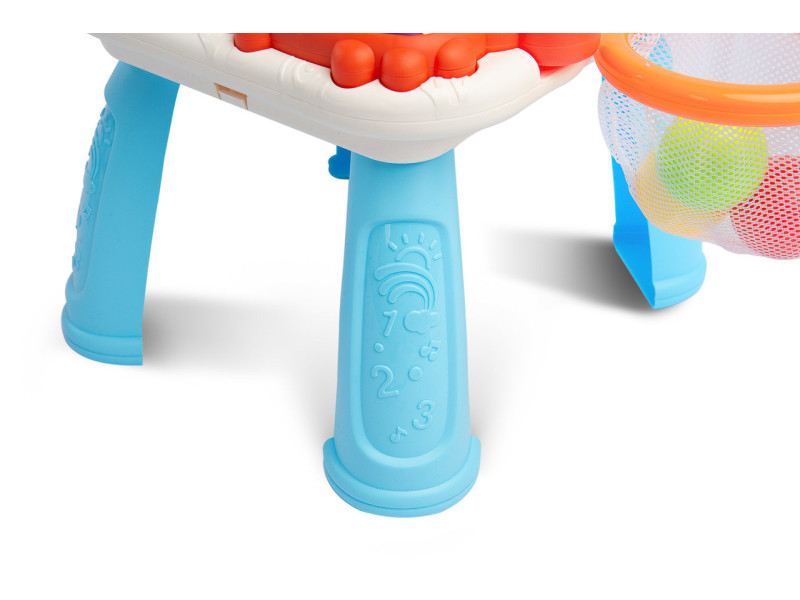 Ходунки-каталка ігровий розвиваючий столик 2 в 1 Caretero Spark Turquoise, Фото 10