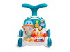 Ходунки-каталка ігровий розвиваючий столик 2 в 1 Caretero Spark Turquoise, Фото 14