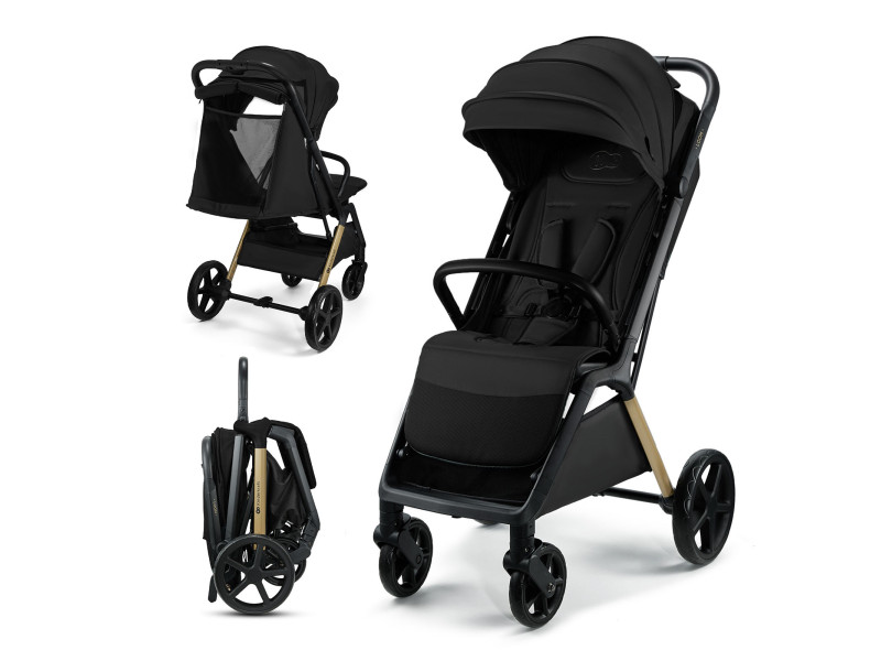 Прогулянкова коляска Kinderkraft Loom Black (KSLOOM00BLK00BS), Фото 1