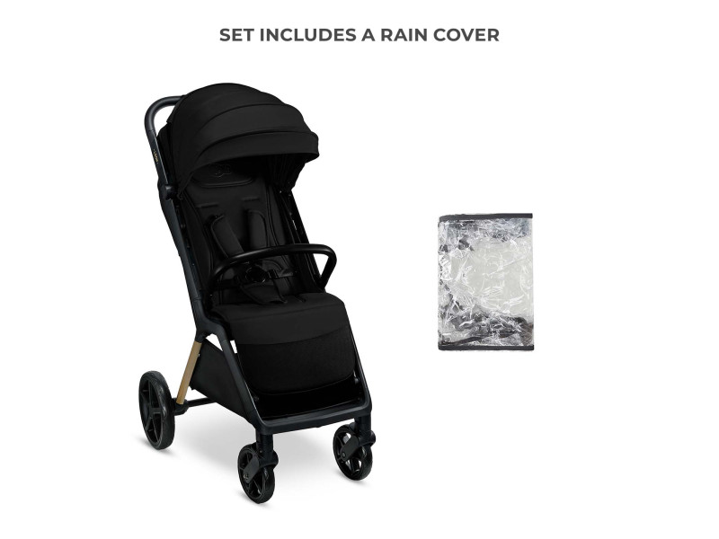 Прогулянкова коляска Kinderkraft Loom Black (KSLOOM00BLK00BS), Фото 15