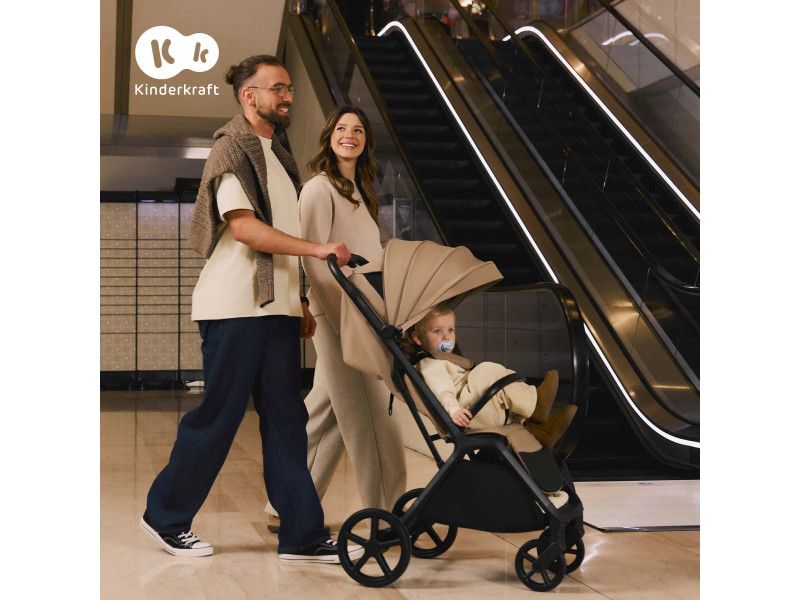 Прогулянкова коляска Kinderkraft Loom Black (KSLOOM00BLK00BS), Фото 17