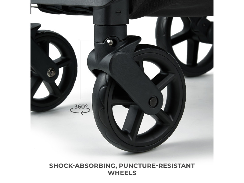 Прогулянкова коляска Kinderkraft Loom Black (KSLOOM00BLK00BS), Фото 19