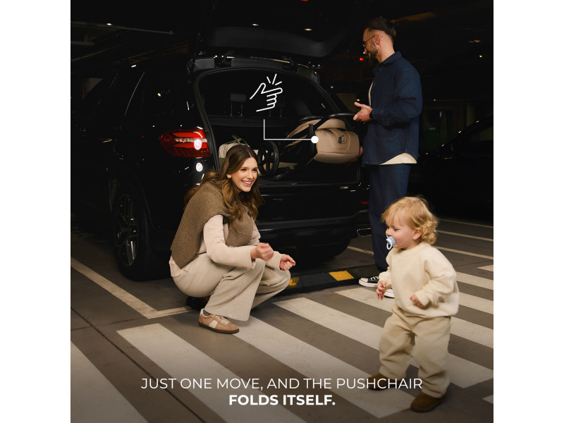 Прогулянкова коляска Kinderkraft Loom Black (KSLOOM00BLK00BS), Фото 4