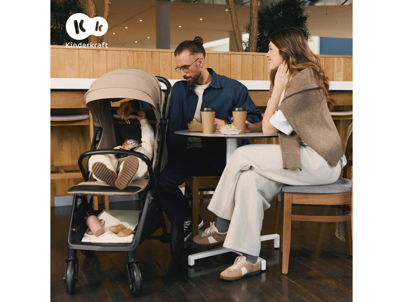 Прогулянкова коляска Kinderkraft Loom Black (KSLOOM00BLK00BS), Фото 10