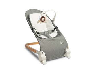 Дитяче крісло шезлонг Caretero Pine Grey