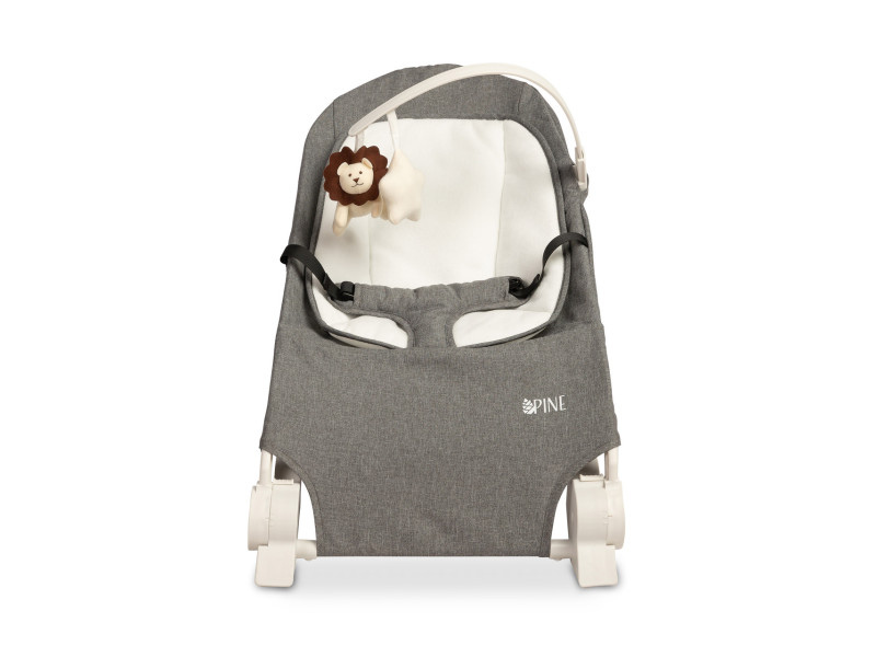 Дитяче крісло шезлонг Caretero Pine Grey, Фото 4
