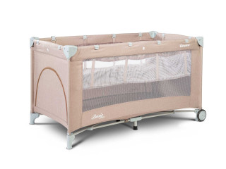 Дитяче ліжко манеж Caretero Basic Plus Beige