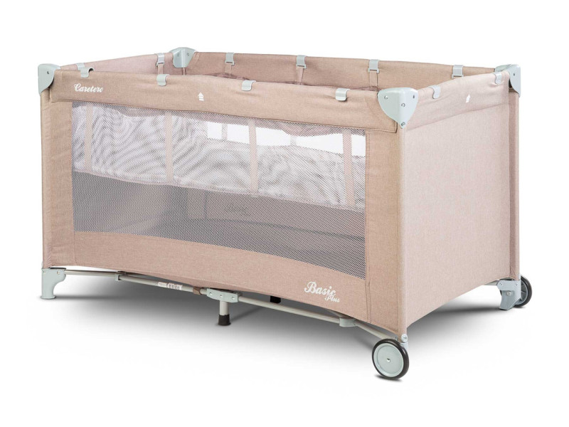 Дитяче ліжко манеж Caretero Basic Plus Beige, Фото 3