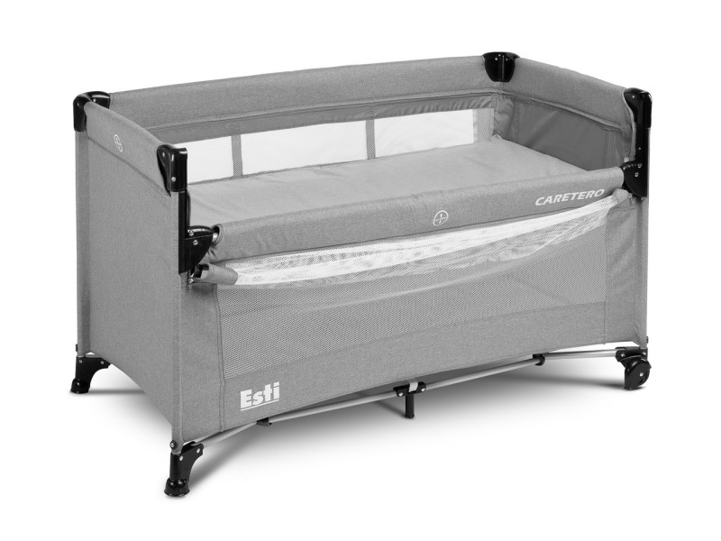 Дитяче ліжко манеж Caretero Esti Grey, Фото 3