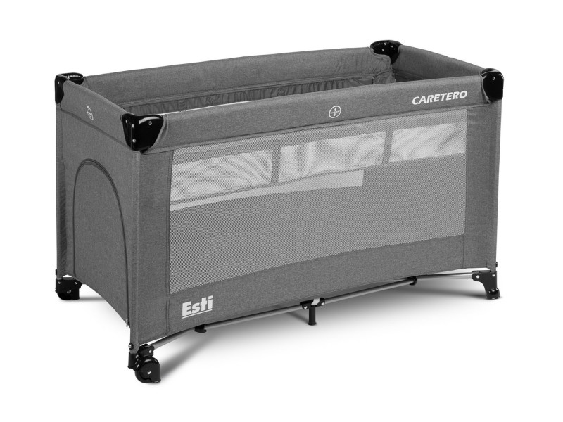 Дитяче ліжко манеж Caretero Esti Graphite, Фото 3