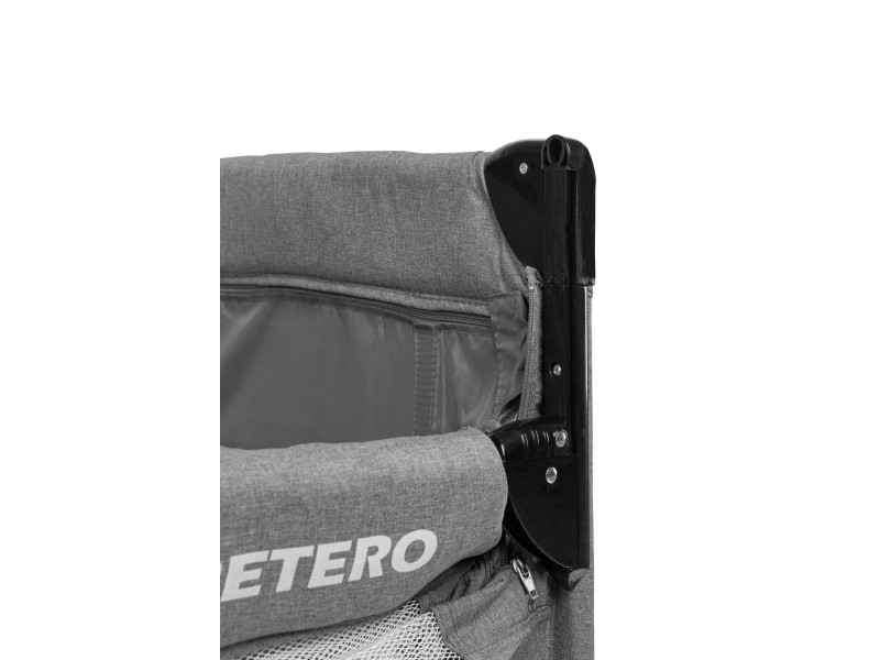 Дитяче ліжко манеж Caretero Esti Graphite, Фото 10