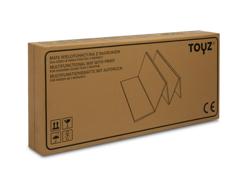 Дитячий двосторонній термокилимок 200 х 180 см Toyz (Caretero) Звірятка, Фото 8