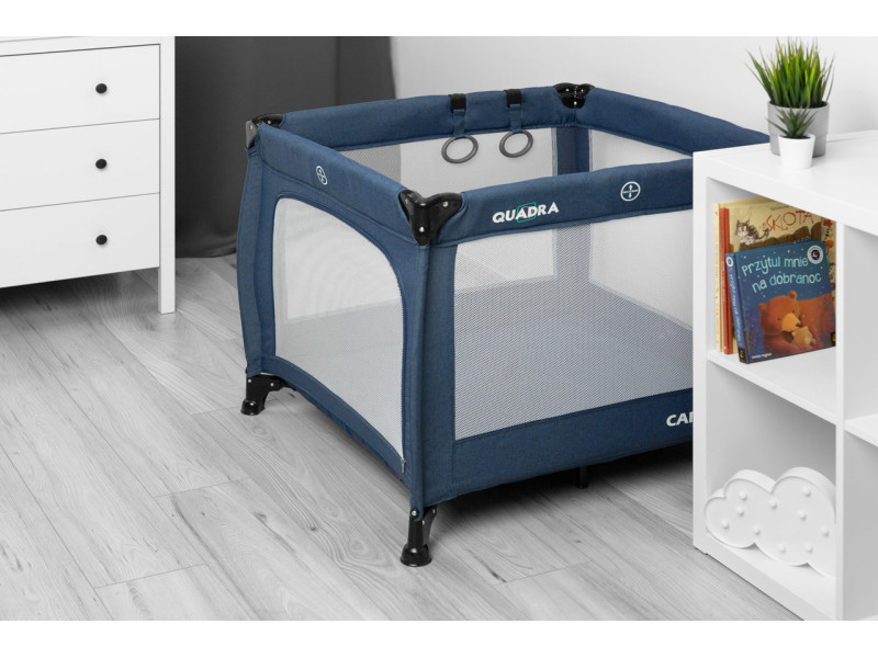 Дитячий манеж Caretero Quadra Blue, Фото 4