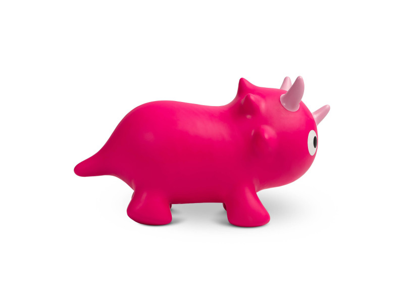 Дитячий стрибун гумовий Toyz (Caretero) Dinu Pink, Фото 3