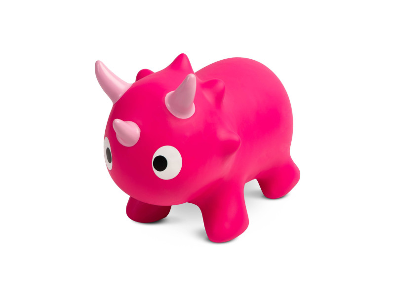 Дитячий стрибун гумовий Toyz (Caretero) Dinu Pink, Фото 5