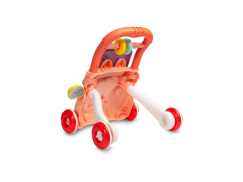 Ходунки-каталка Caretero (Toyz) ZOO Pink, Фото 6