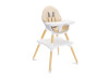 Стільчик для годування 2 в 1 Caretero Tuva Beige, Фото 16