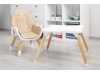 Стільчик для годування 2 в 1 Caretero Tuva Beige, Фото 18