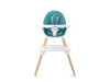 Стільчик для годування 2 в 1 Caretero Tuva Dark Green, Фото 14