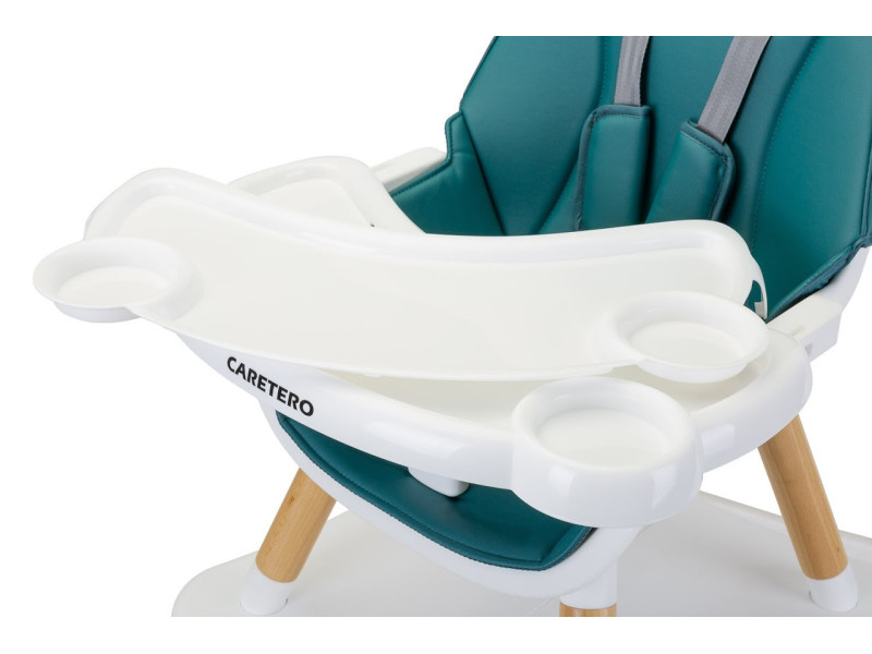 Стільчик для годування 2 в 1 Caretero Tuva Dark Green, Фото 5