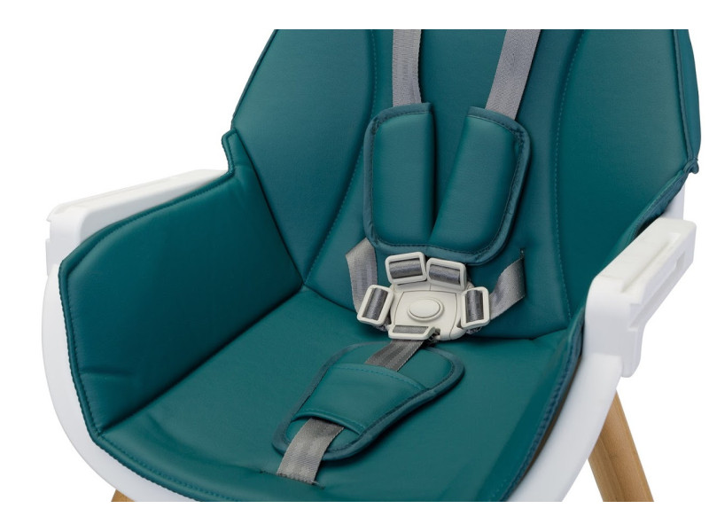 Стільчик для годування 2 в 1 Caretero Tuva Dark Green, Фото 6