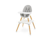 Стільчик для годування 2 в 1 Caretero Tuva Grey, Фото 12