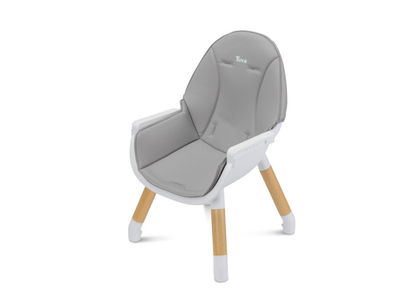 Стільчик для годування 2 в 1 Caretero Tuva Grey, Фото 7