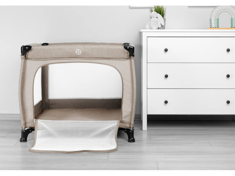 Дитячий манеж Caretero Quadra Brown, Фото 4