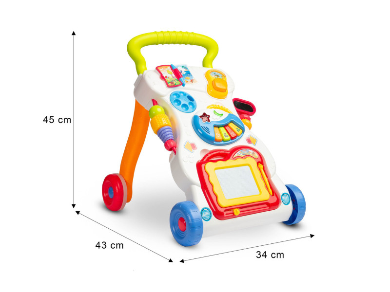 Ходунки-каталка Caretero (Toyz) музичні Rainbow, Фото 7