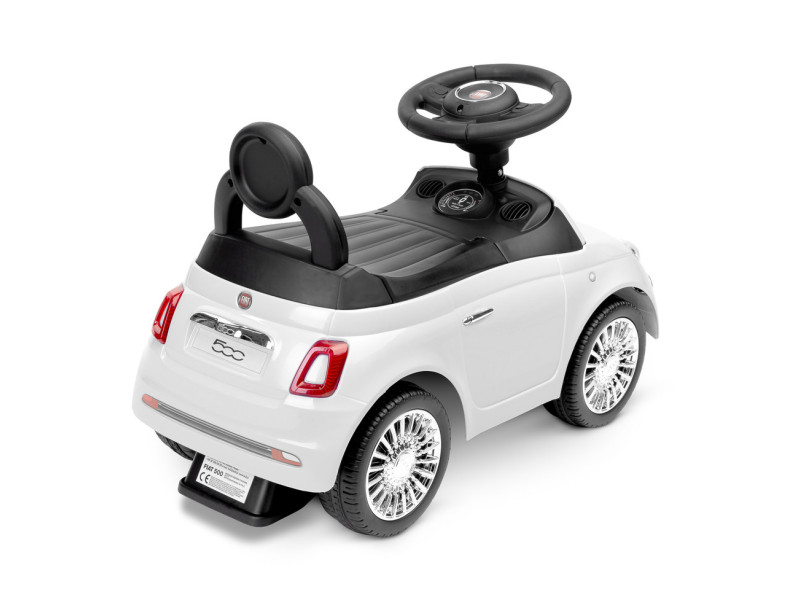 Машинка для катання Caretero (Toyz) Fiat 500 White, Фото 3