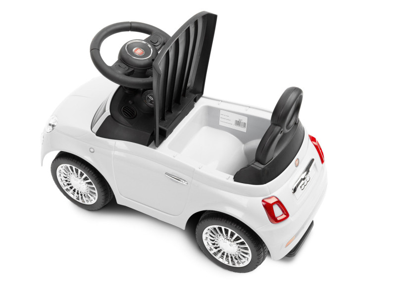 Машинка для катання Caretero (Toyz) Fiat 500 White, Фото 5