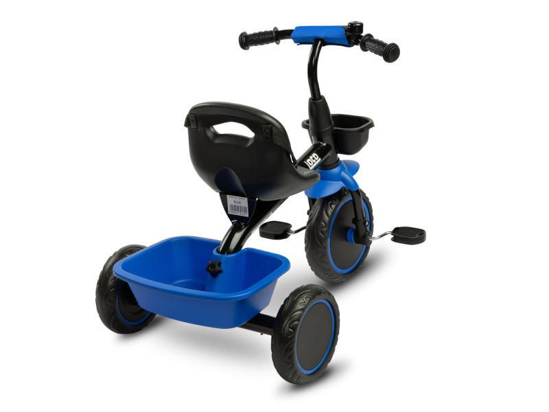 Дитячий триколісний велосипед Caretero (Toyz) Loco Blue, Фото 3