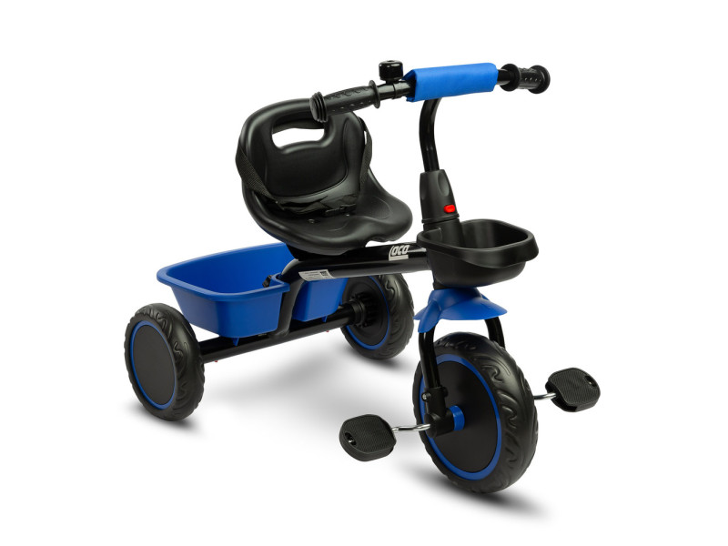 Дитячий триколісний велосипед Caretero (Toyz) Loco Blue, Фото 4