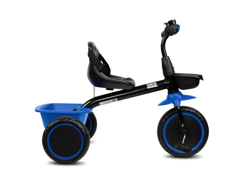 Дитячий триколісний велосипед Caretero (Toyz) Loco Blue, Фото 5