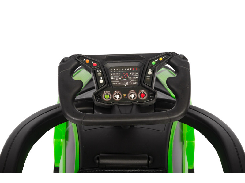 Машинка для катання Caretero (Toyz) Lamborghini Essenza з батьківською ручкою Green, Фото 11