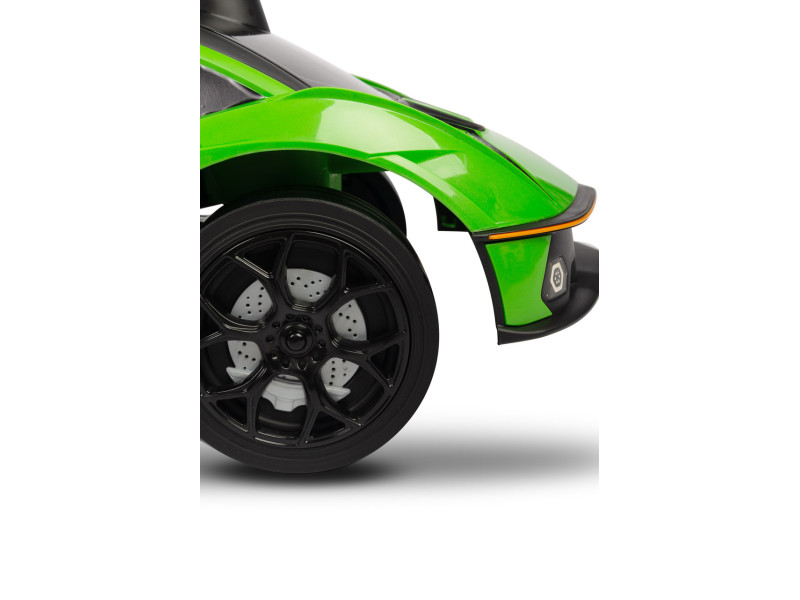 Машинка для катання Caretero (Toyz) Lamborghini Essenza з батьківською ручкою Green, Фото 9