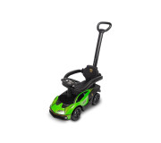 Машинка для катання Caretero (Toyz) Lamborghini Essenza з батьківською ручкою Green