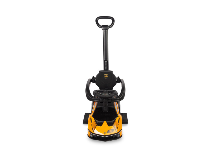 Машинка для катання Caretero (Toyz) Lamborghini Essenza з батьківською ручкою Orange, Фото 4