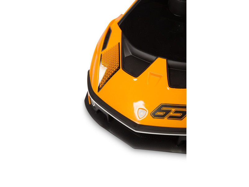 Машинка для катання Caretero (Toyz) Lamborghini Essenza з батьківською ручкою Orange, Фото 8