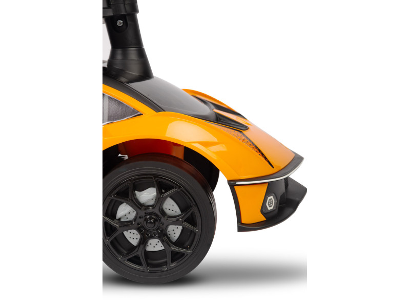 Машинка для катання Caretero (Toyz) Lamborghini Essenza з батьківською ручкою Orange, Фото 11