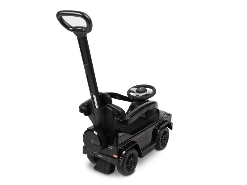Машинка для катання Caretero (Toyz) Mercedes G350 D з батьківською ручкою Black, Фото 5